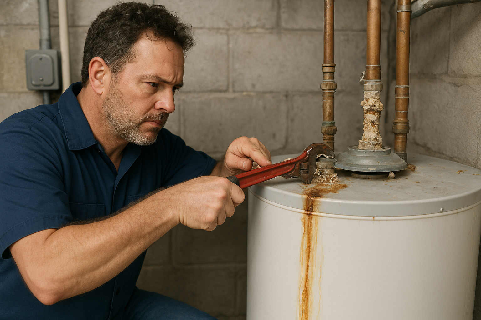 water heater repair in Baytown