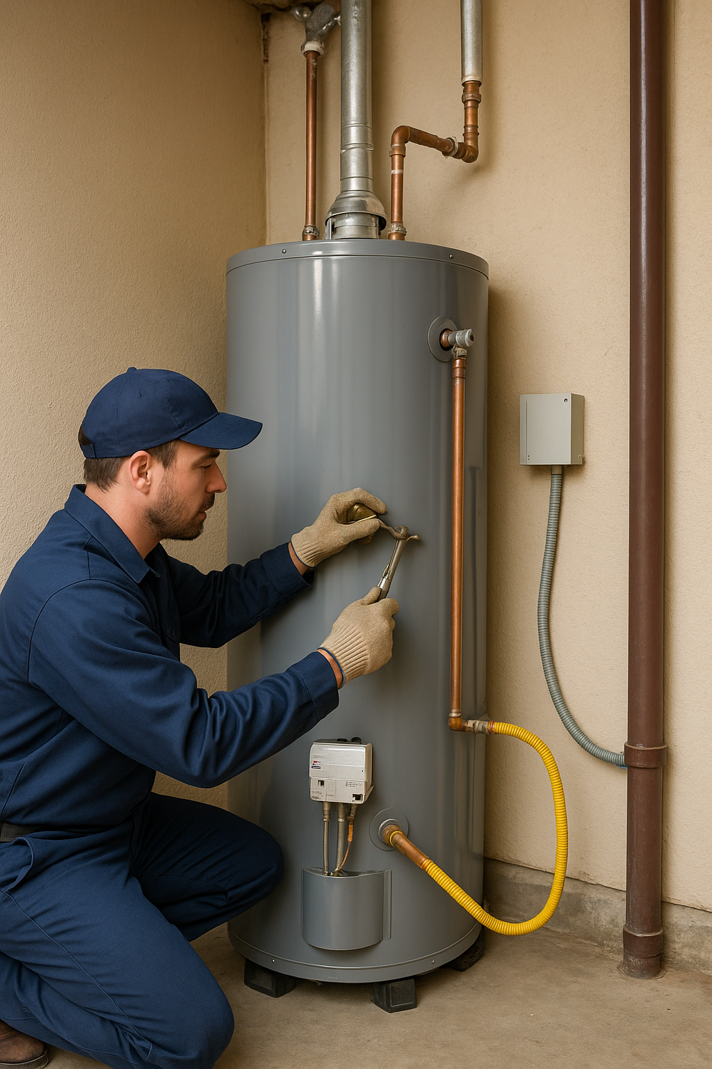 water heater repair in Mission